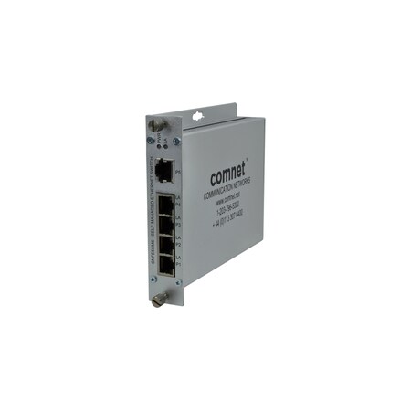 Comnet Communication Networks 5 PORT 10/100TX MANAGED SWITCH, ETHERNET, RJ45, PSU INCLUDED CNFE5SMS